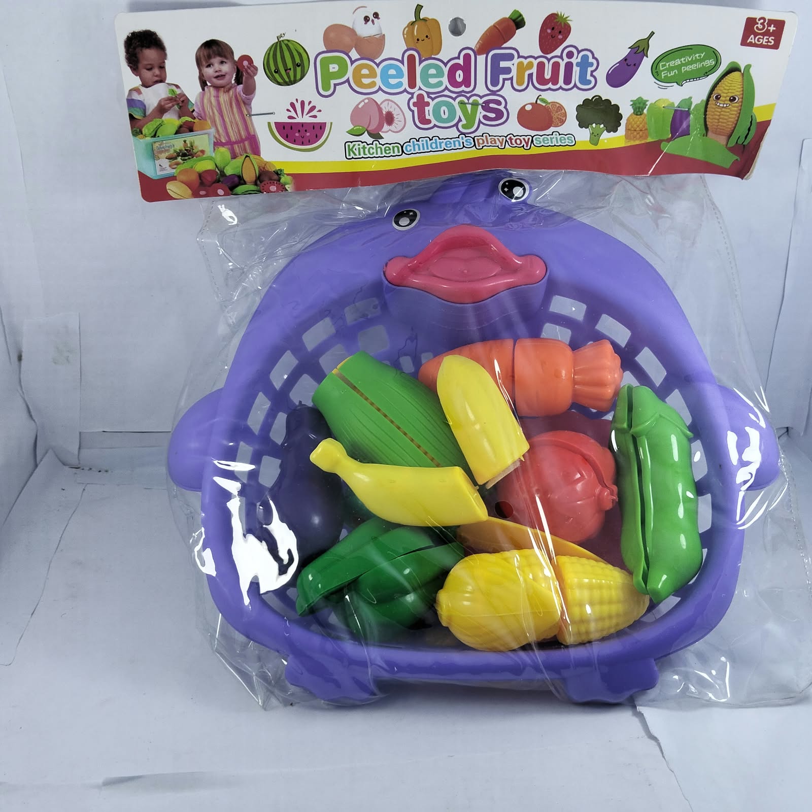 طبق فاكهة للاطفال