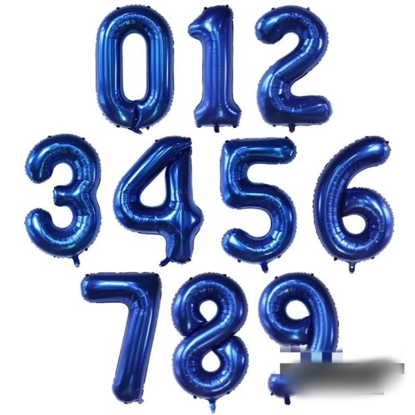 ارقام هيليوم ازرق مقاس 32 انش